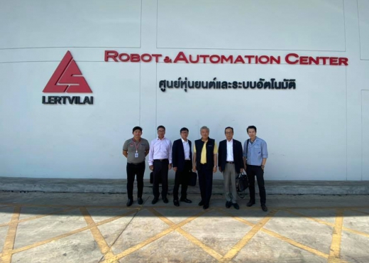OTC Daihen president and teams visit Lertvilai and Sons